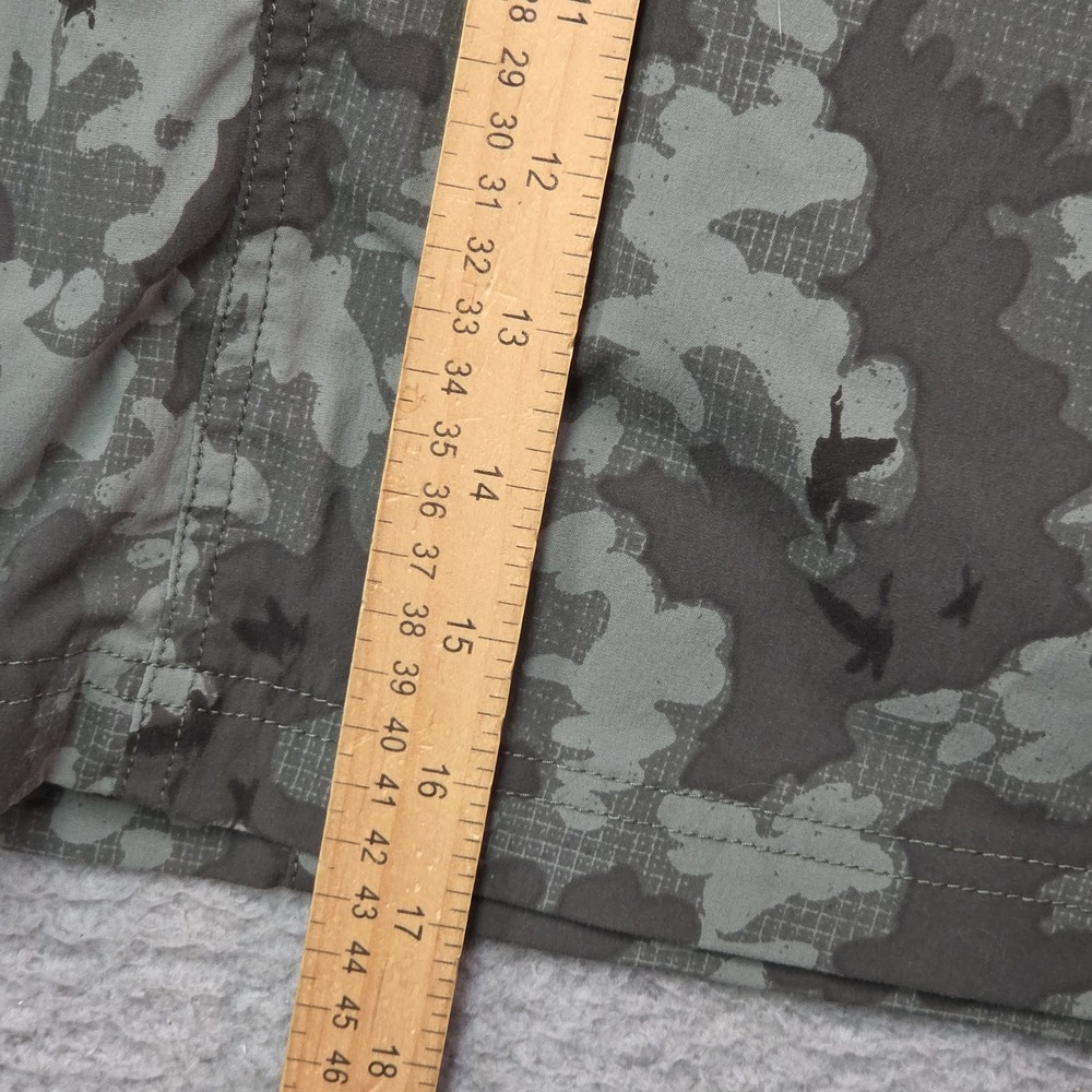 Eddie Bauer Adventurer 2.0 Skort Skirt Womens 10 Green Camo Hiking Performance - Picture 12 of 15